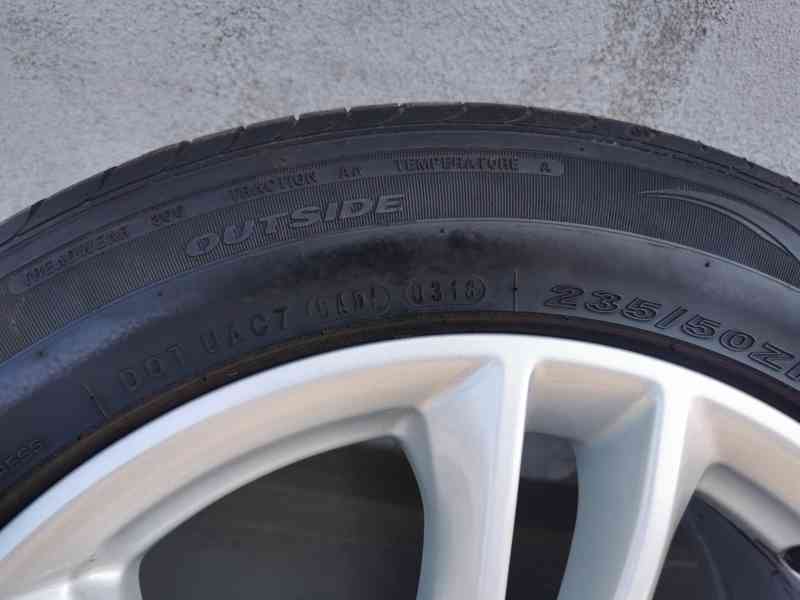 Alu kola Ford Mondeo 7,5x17 5x108 235/50R17 letní pneu - foto 9