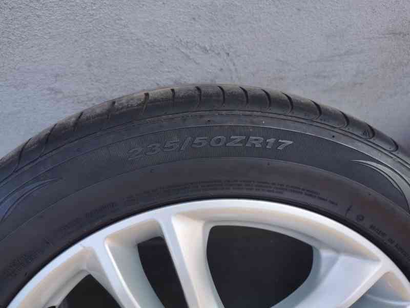 Alu kola Ford Mondeo 7,5x17 5x108 235/50R17 letní pneu - foto 10