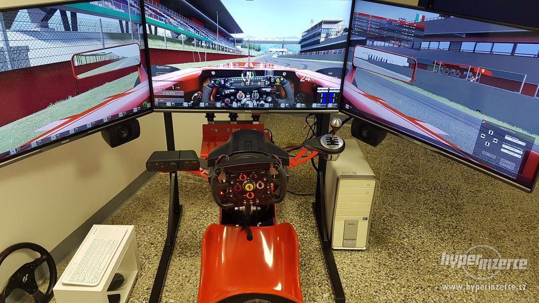 F1 trenažér / simulátor / sim racing rig - foto 6