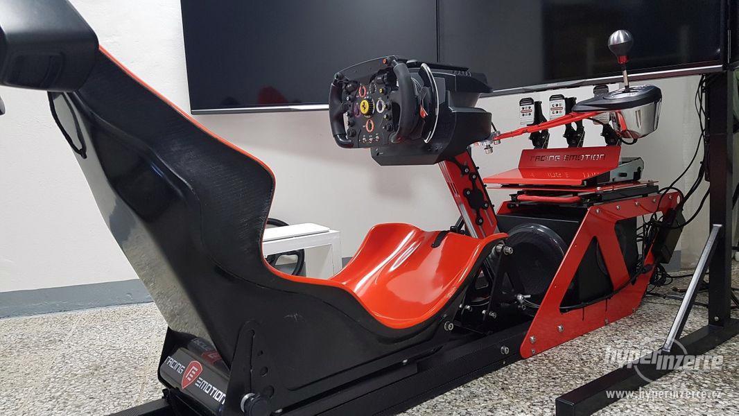 F1 trenažér / simulátor / sim racing rig - foto 7