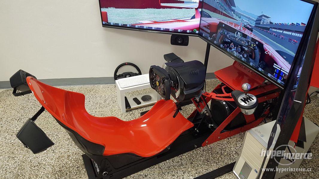 F1 trenažér / simulátor / sim racing rig - bazar - Hyperinzerce.cz