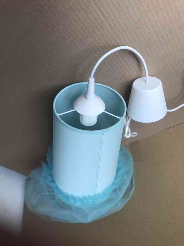 Dětský lustr na lanku BALLET 1xE27/60W/230V  - foto 2