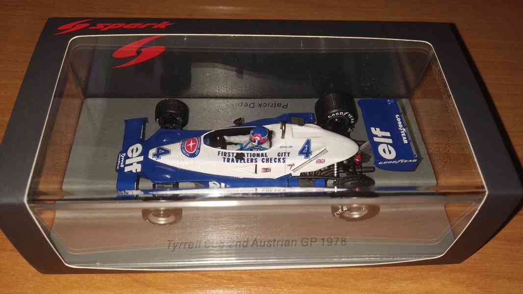 F1 Tyrrell 008 #4 Patrick Depailler 1978 Spark S7238 1:43 - foto 2