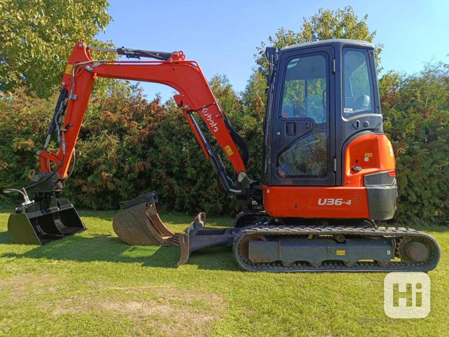 Minibagr Kubota U 36-4  - foto 1