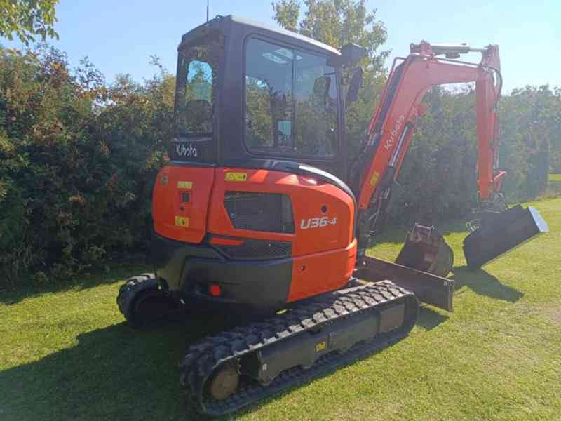 Minibagr Kubota U 36-4  - foto 3