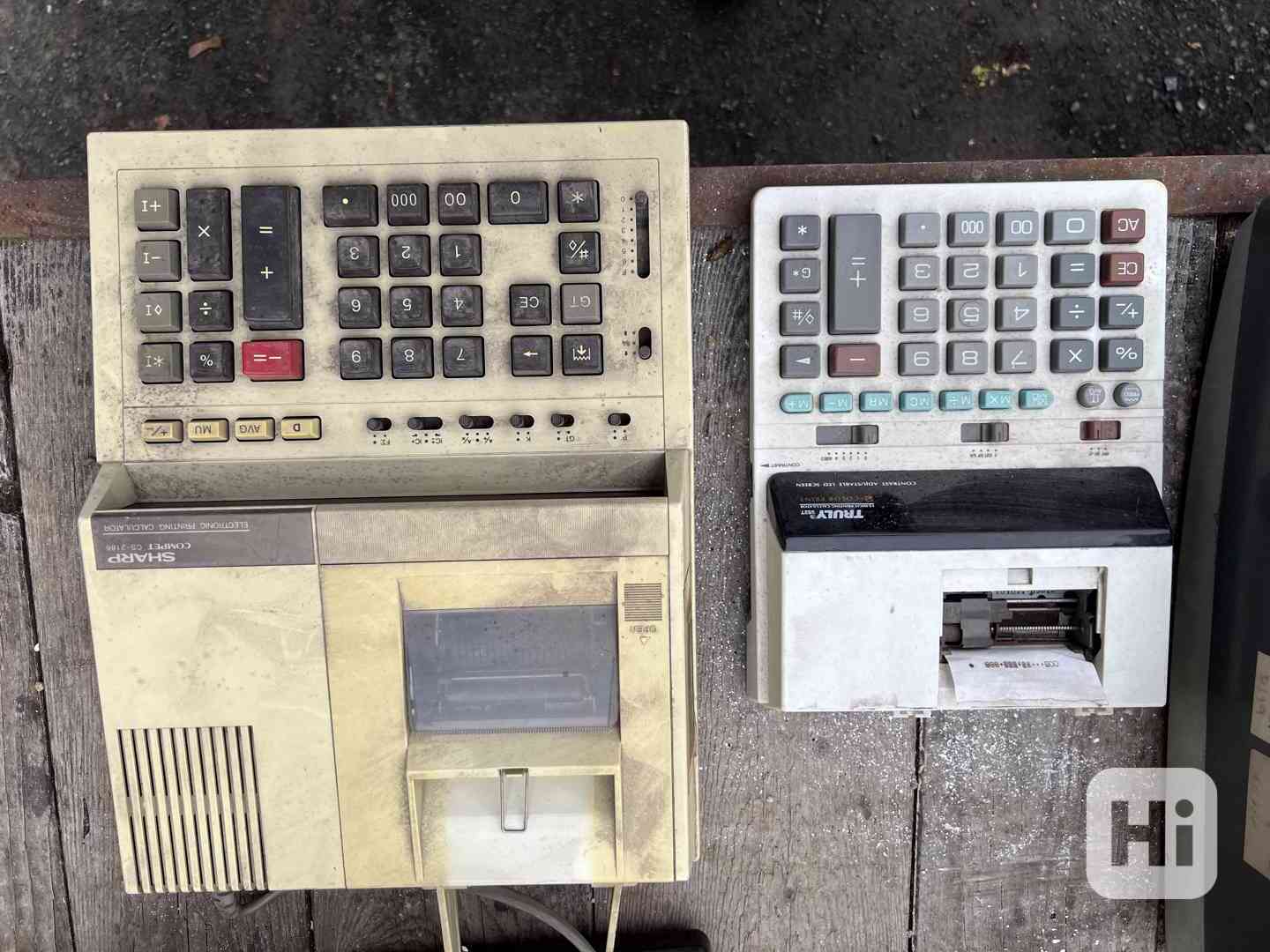 Staré počítací stroje - foto 1