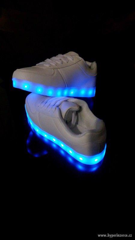 Svítící botičky Led shoes - foto 1