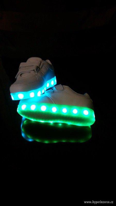 Svítící botičky Led shoes - foto 4