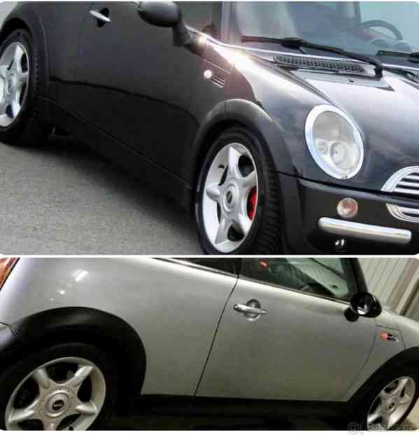 Prodám litá kola na MINI COOPER R-50 ROZTEČ 4 X 100 - - foto 4