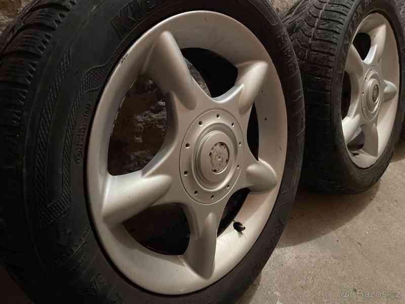 Prodám litá kola na MINI COOPER R-50 ROZTEČ 4 X 100 - - foto 2