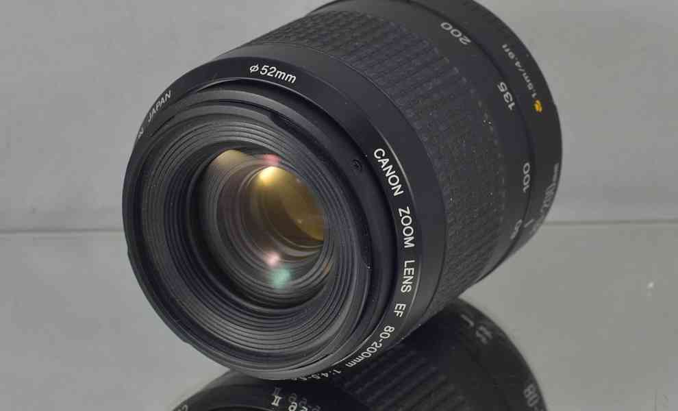 Canon EF 80-200mm f/4.5-5.6 II **APS-C TELE-ZOOM - foto 4