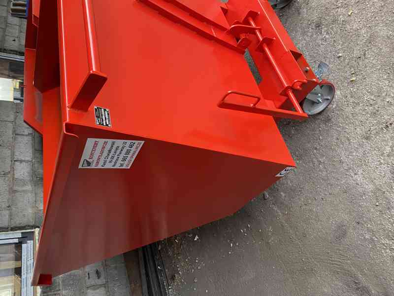 Pojemnik samoopróżniający, 1,5 m3, kontener - foto 3