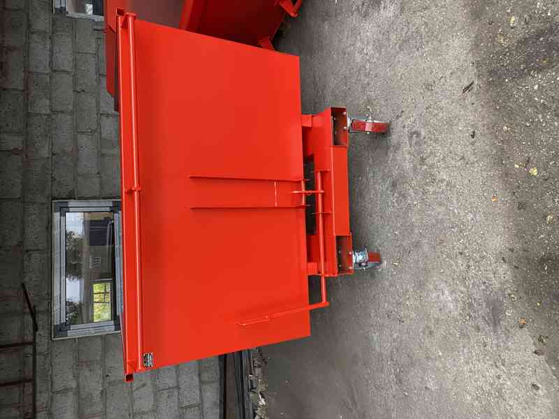 Pojemnik samoopróżniający, 1,5 m3, kontener - foto 2