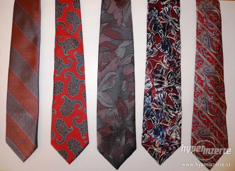 Christian DIOR originál kravaty z USA 70% SLEVA - foto 3