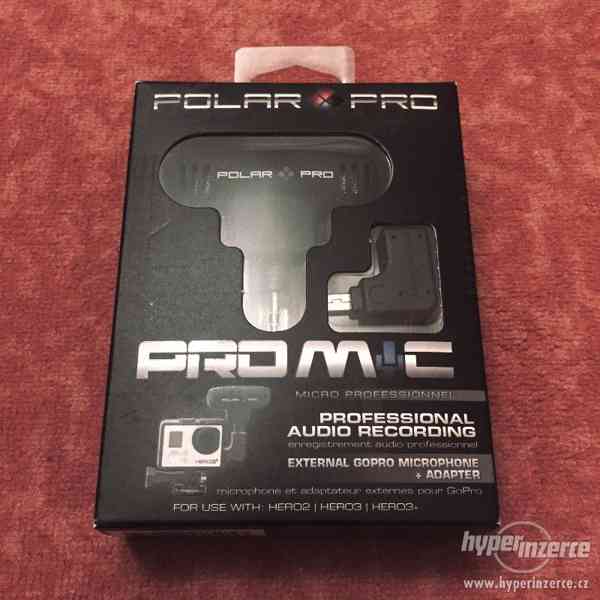 Polar Pro Mic - externí mikrofon pro GoPro a další - foto 2