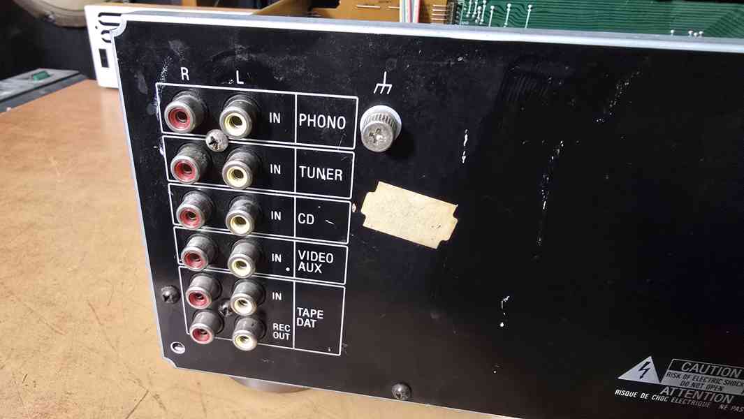 SONY TA-F120A stereo zesilovač k opravě - foto 9
