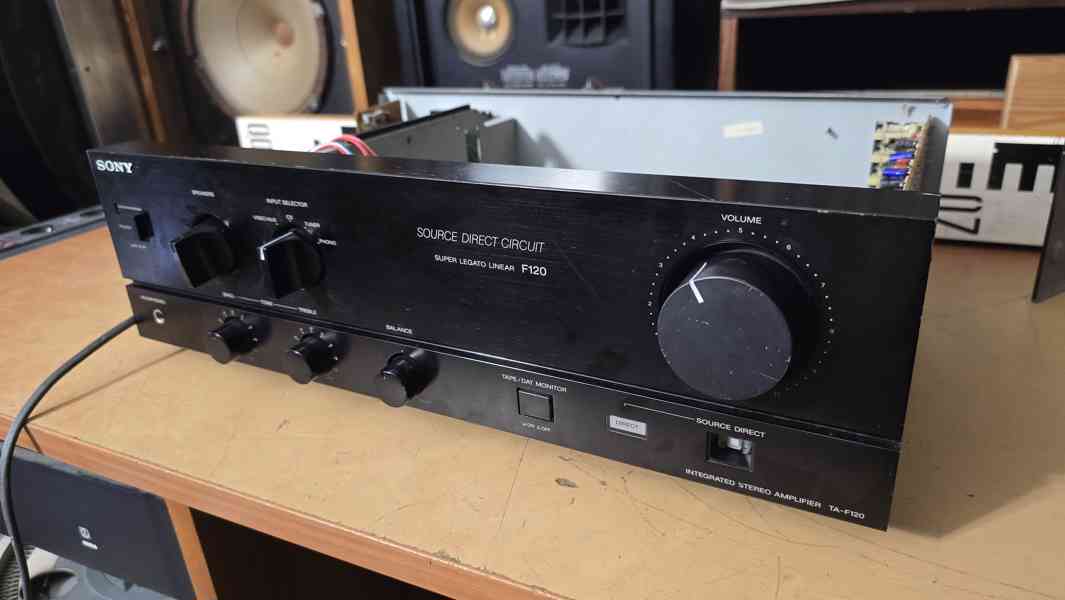 SONY TA-F120A stereo zesilovač k opravě - foto 6