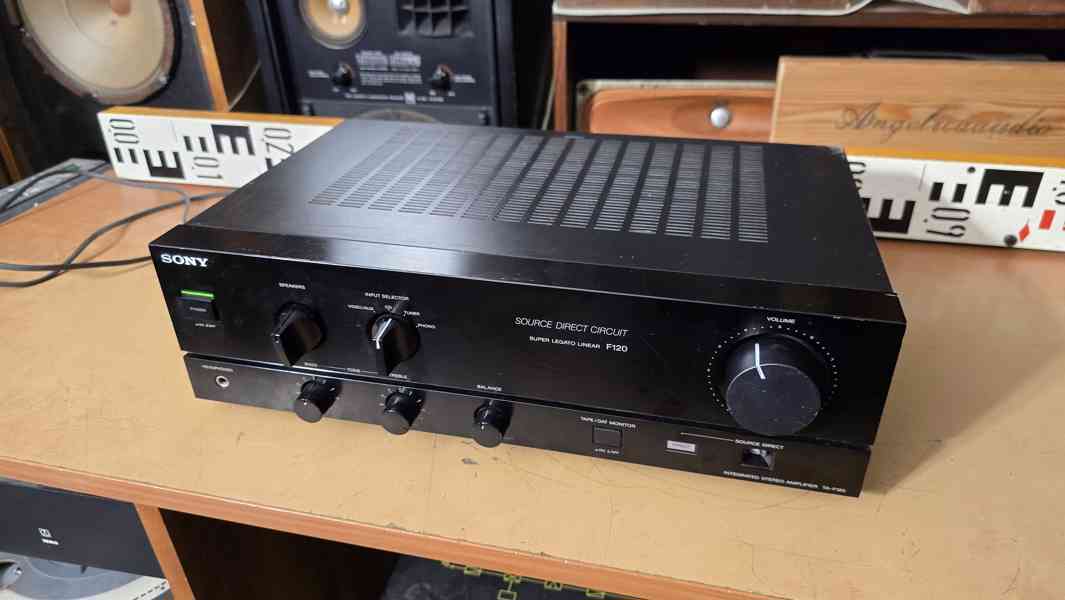 SONY TA-F120A stereo zesilovač k opravě