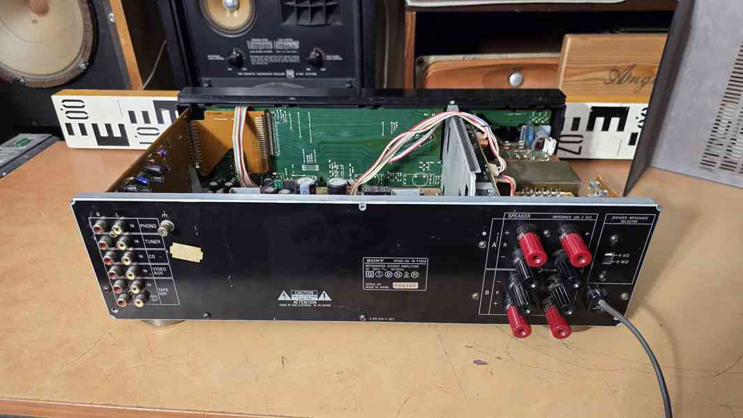 SONY TA-F120A stereo zesilovač k opravě - foto 7