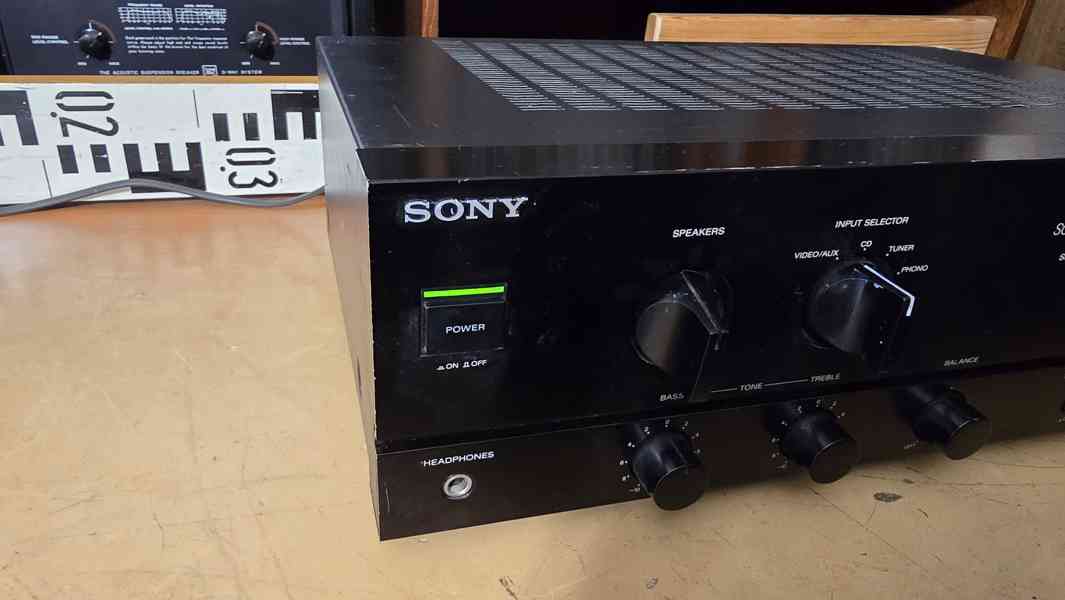 SONY TA-F120A stereo zesilovač k opravě - foto 11