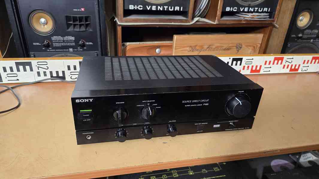 SONY TA-F120A stereo zesilovač k opravě - foto 12