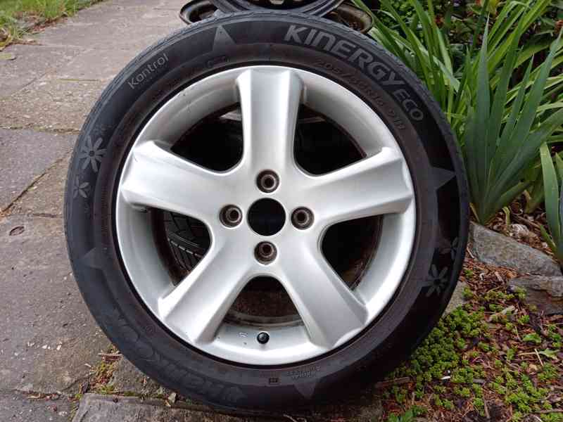 Obutá Alu kola 16ky 4x108 PEUGEOT CITROEN - dobírka možná - foto 2