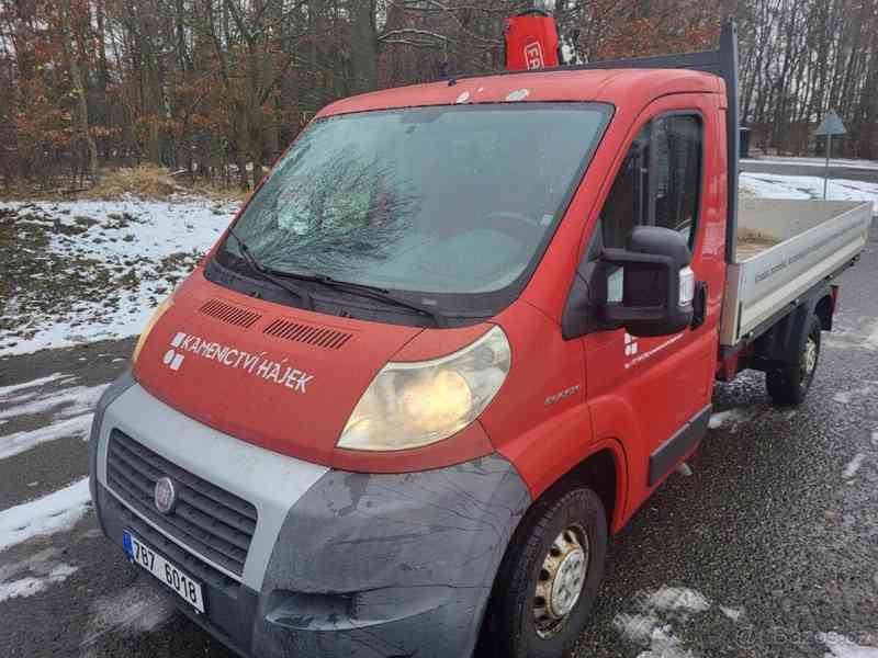 Fiat Ducato 2,3   Valník Jeřáb FASSI - foto 10