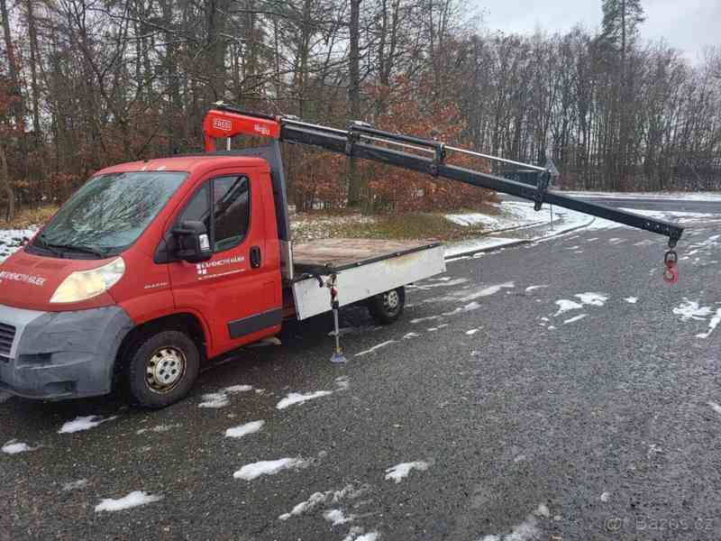 Fiat Ducato 2,3   Valník Jeřáb FASSI - foto 2