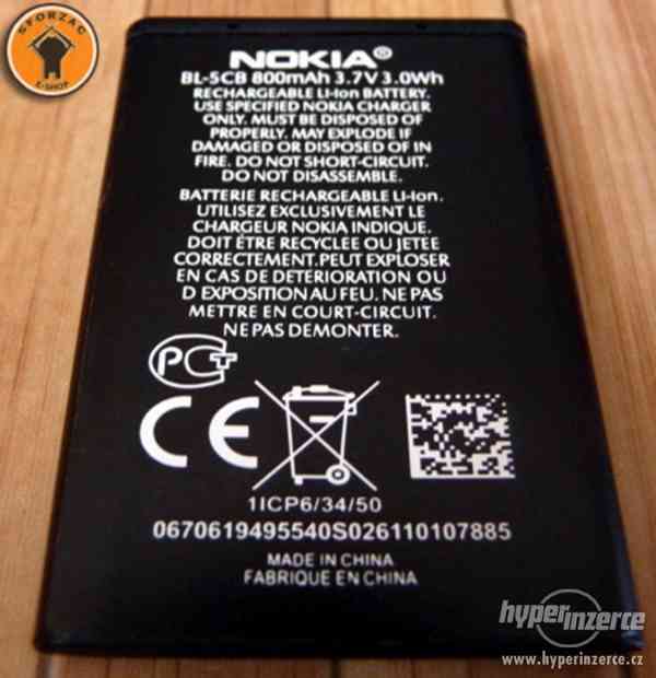 Baterie Nokia BL-5CB 800 mAh - foto 2
