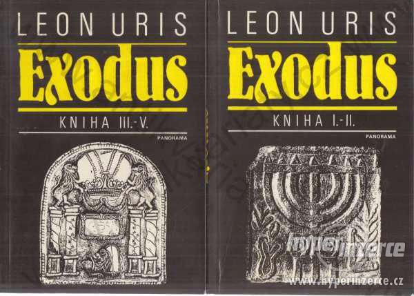 Exodus I. - II., III. - V. Leon Uris 1991 Panorama - foto 1