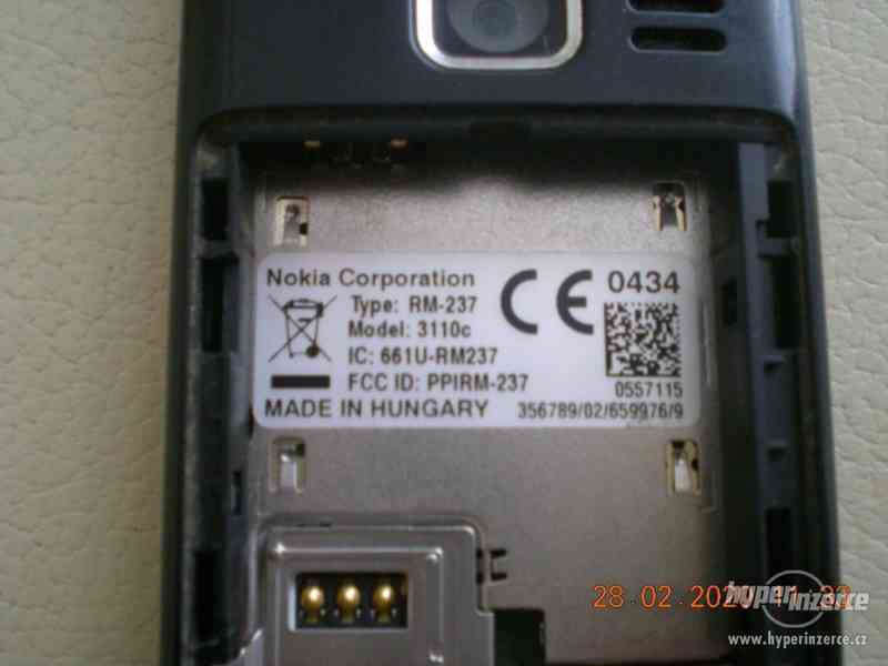 Nokia 3110c - plně funkční mobilní telefony z r.2007 - foto 10