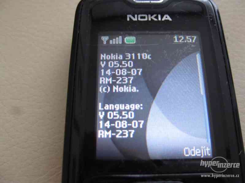 Nokia 3110c - plně funkční mobilní telefony z r.2007 - foto 15