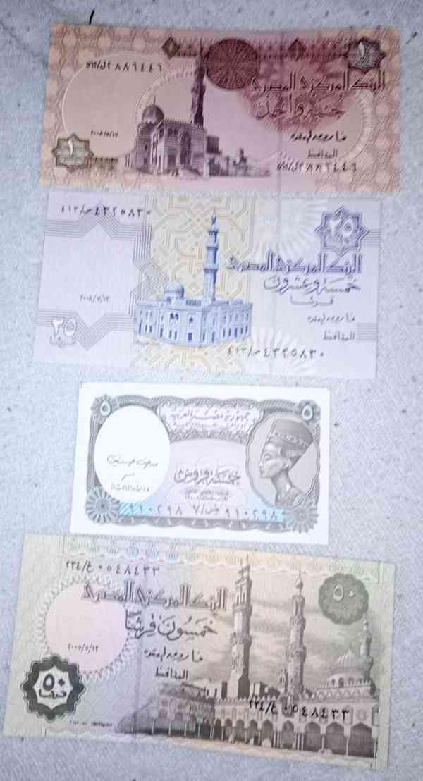 Egypt bankovky - foto 2