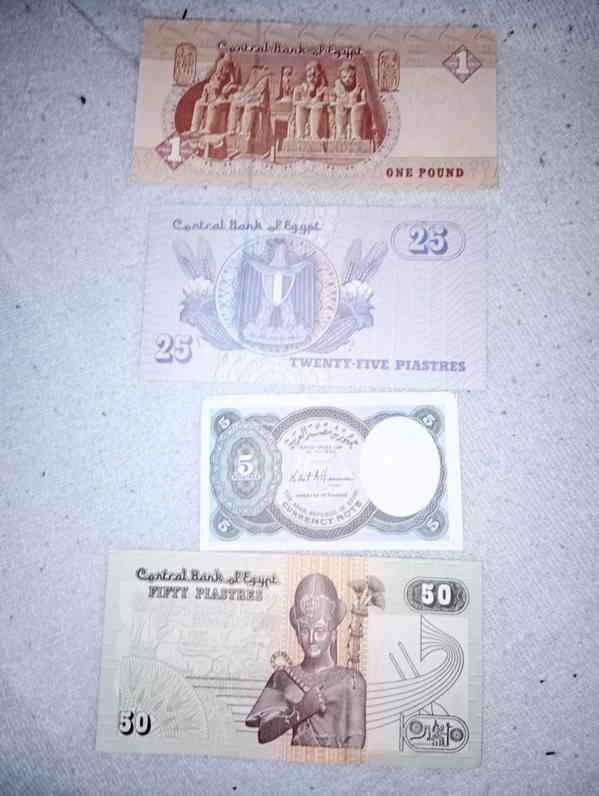 Egypt bankovky - foto 1