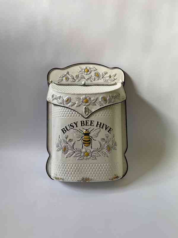 Včela - plechová poštovní schránka - foto 1