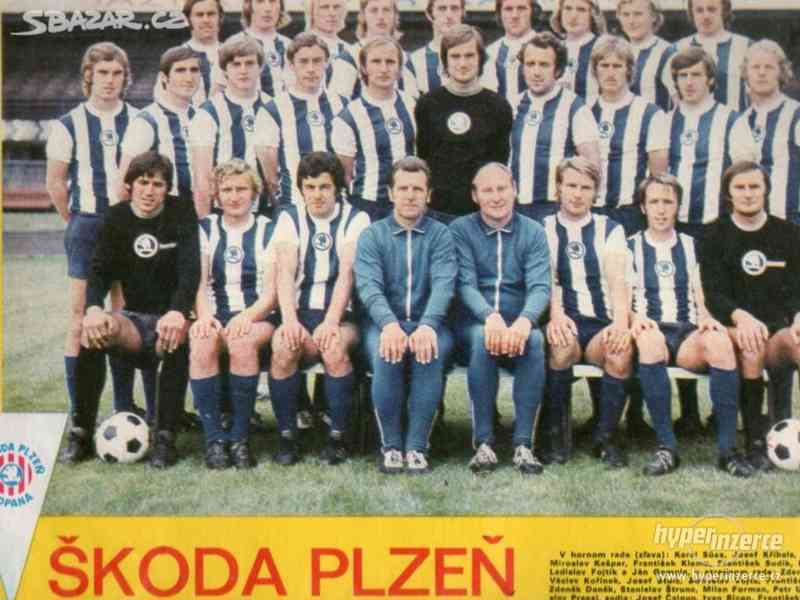 Škoda Plzeň - 1974 - fotbal - foto 1