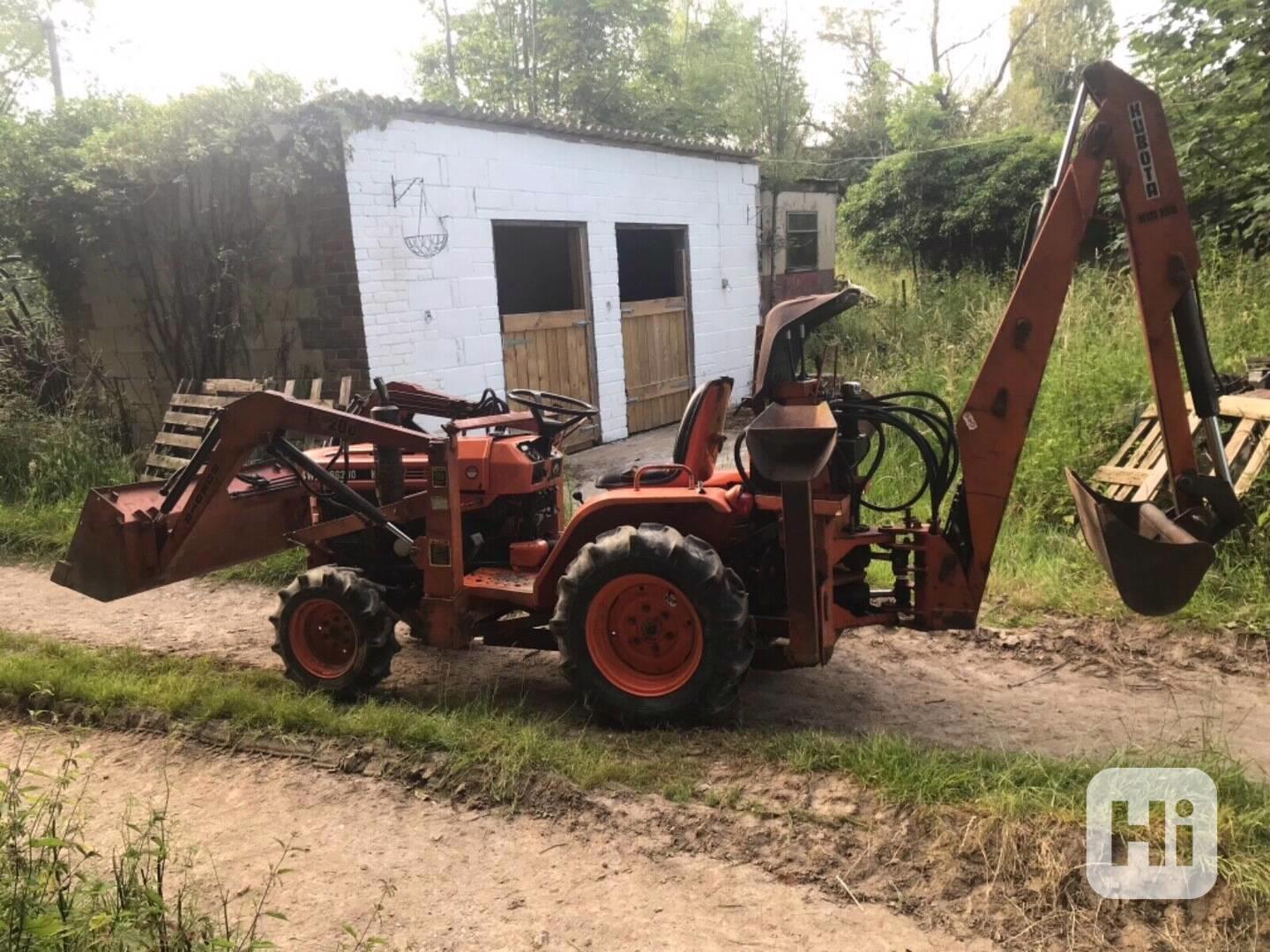  Traktor Kubota BII00 + příslušenství - foto 1