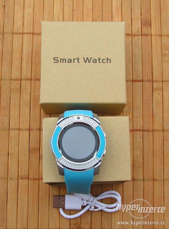 Nové Smart(chytré)hodinky V8,pro Android slot na SIM - foto 2