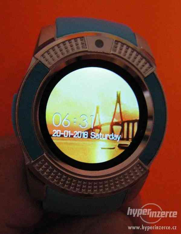 Nové Smart(chytré)hodinky V8,pro Android slot na SIM - foto 4