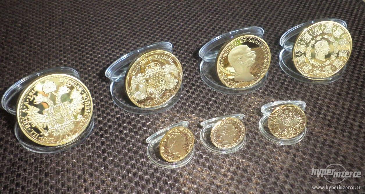 FJI zlaté mince Franz Josef kopie nejlepší dárek - foto 1