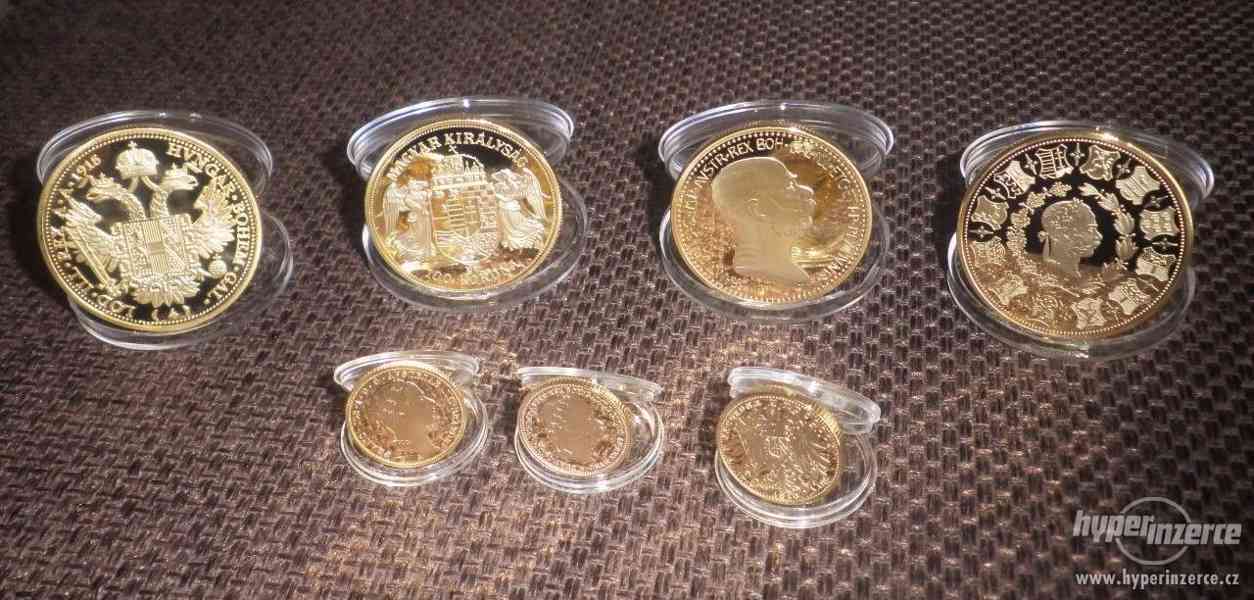 FJI zlaté mince Franz Josef kopie nejlepší dárek - foto 2