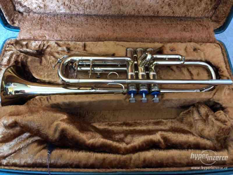 Jazz trumpeta Senátor Amati Kraslice v perfektním stavu - foto 2