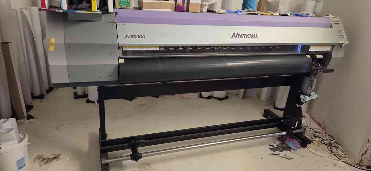 Inkoustová tiskárna Mimaki JV 33-160. Nová tisková hlava. - foto 2