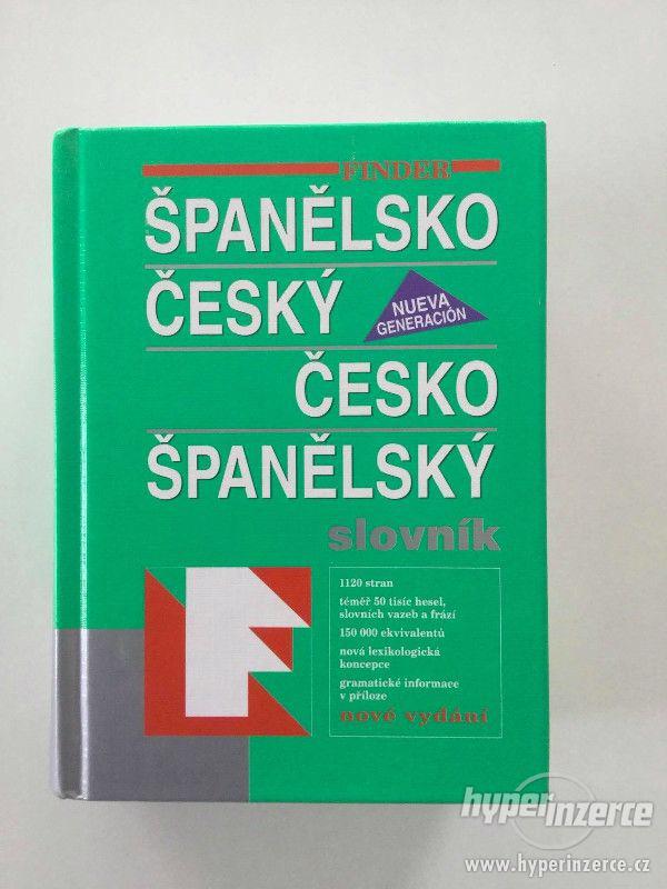 Česko-španělský, španělsko-český slovník - foto 1