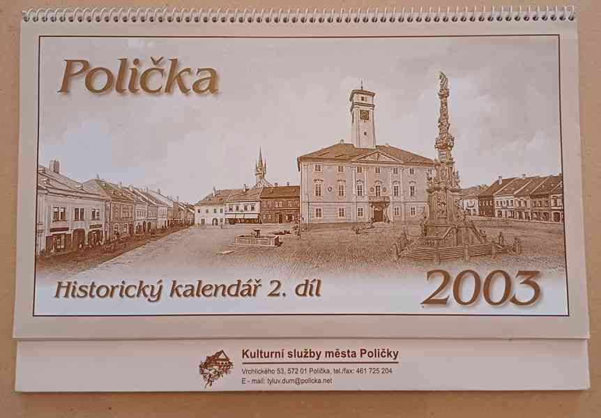 Polička - Historický stolní kalendář 2. díl