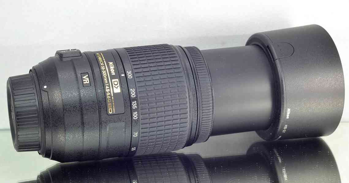 NIKON AFS DX NIKKOR 55-300mm 1:4.5-5.6 G ED VR *DX - foto 9