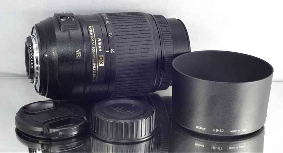 NIKON AFS DX NIKKOR 55-300mm 1:4.5-5.6 G ED VR *DX - foto 3