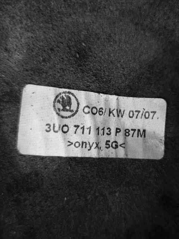 Nová ORIGINÁL Škoda Superb I kožená řadící páka 3U0711113P - foto 4