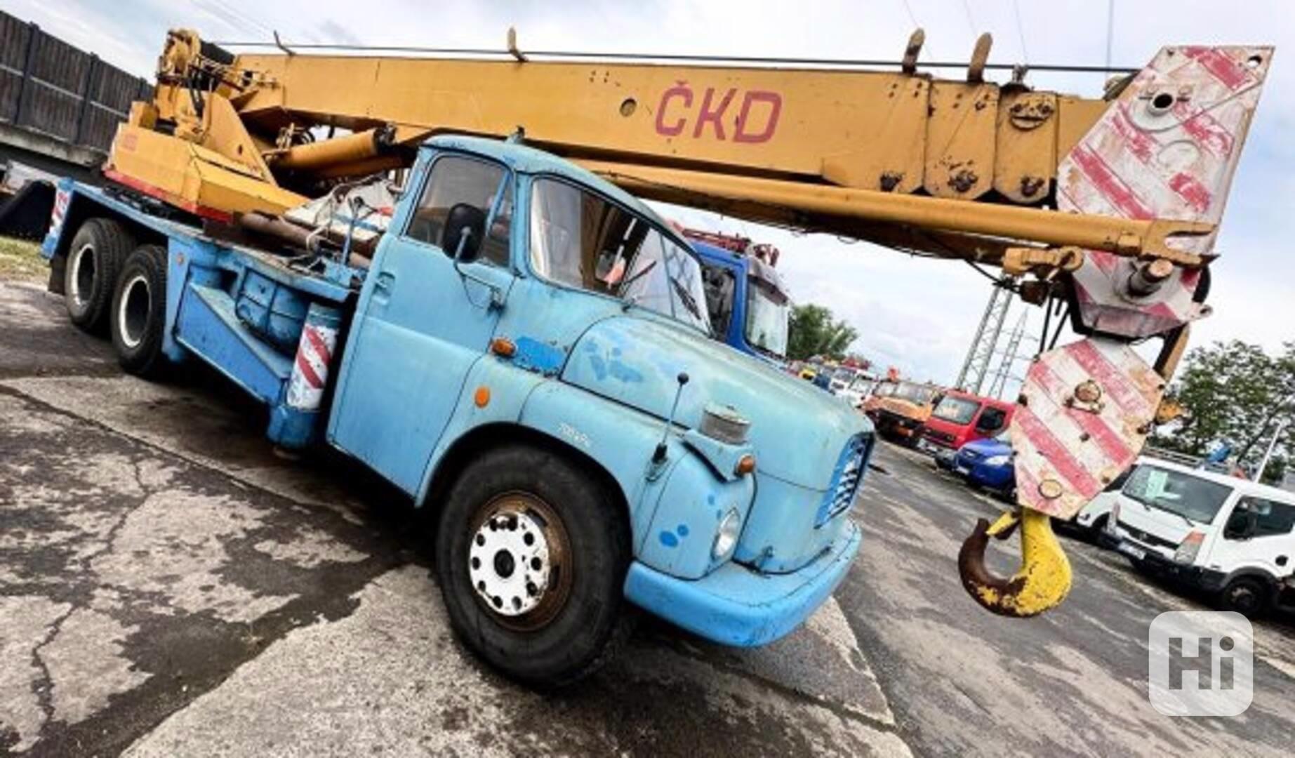 zachovalá AD20 T148 autojeřáb 6x6 TATRA bič - foto 1