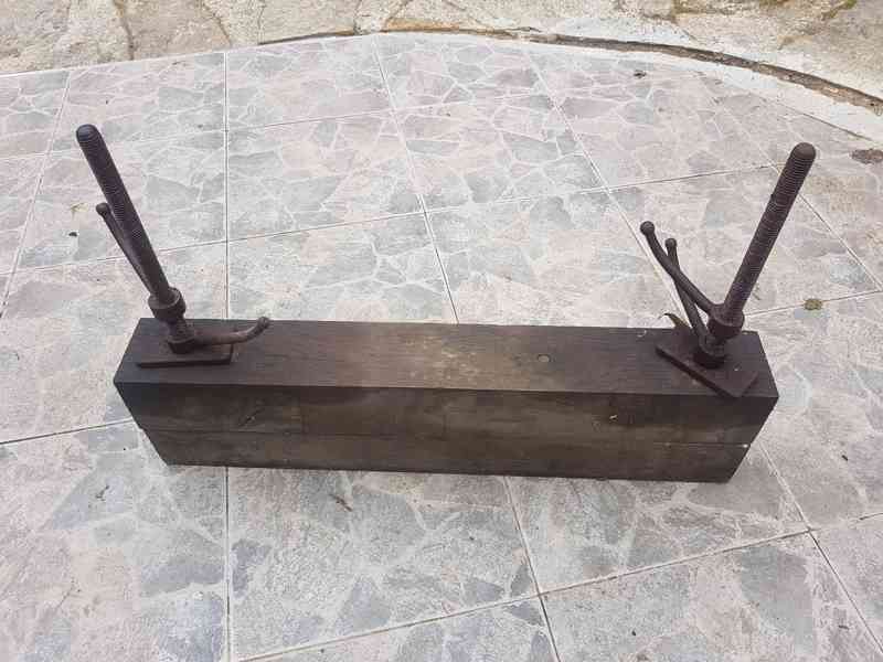 Ruční lis z masivního dřeva - foto 5